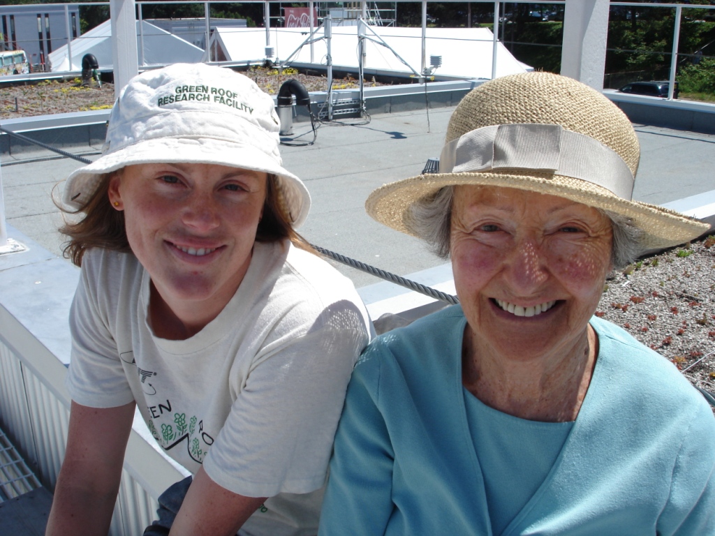 Christine and Cornelia on the GRRF